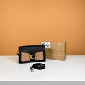Premium Printed Black Shoulder Bag with Box Dust Bag - 244