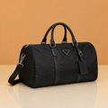 Premium Black Duffle Bag with Dust Bag - 1138