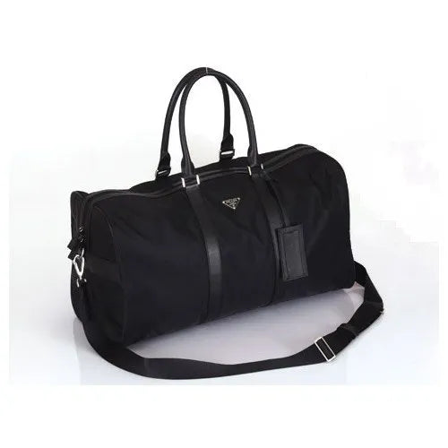 Premium Black Duffle Bag with Dust Bag - 1138